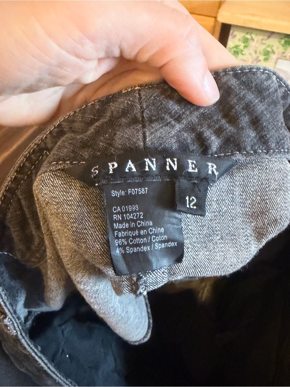 Y2K funky Black Denim Skirt - Picture 11 of 14